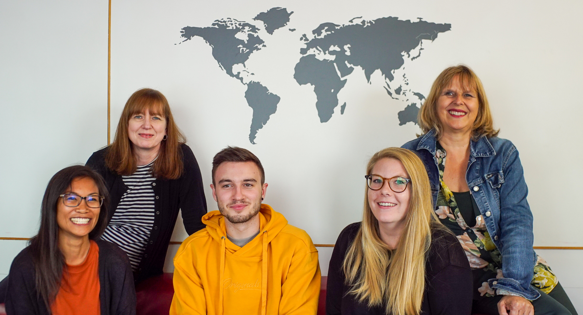 Team Zimmer- und Wohnungsvermittlung Gruppenfoto